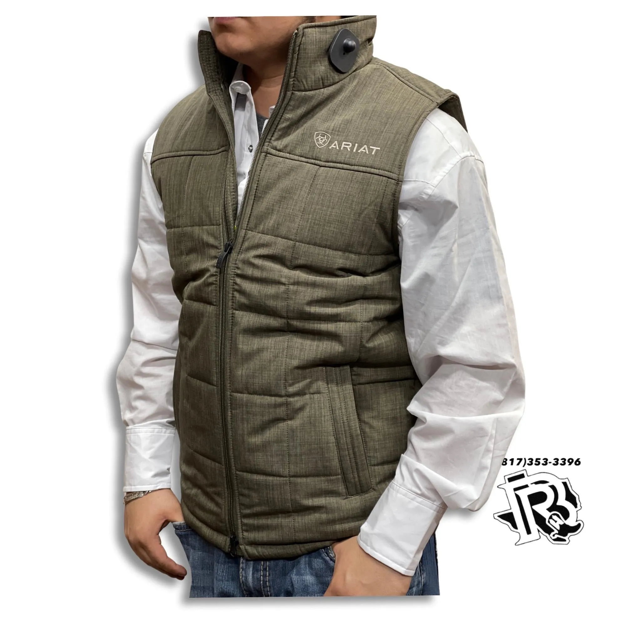 “ Ethan “ | MEN ARIAT VEST BROWN 10041520