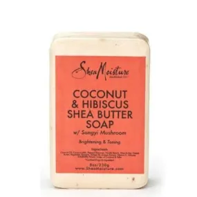 1 Shea Moisture Savon clarifiant Coco & Hibiscus 230g