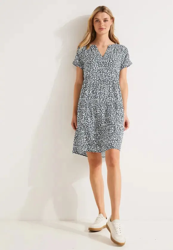 143649- Ditsy Print Tunic Dress - Street One