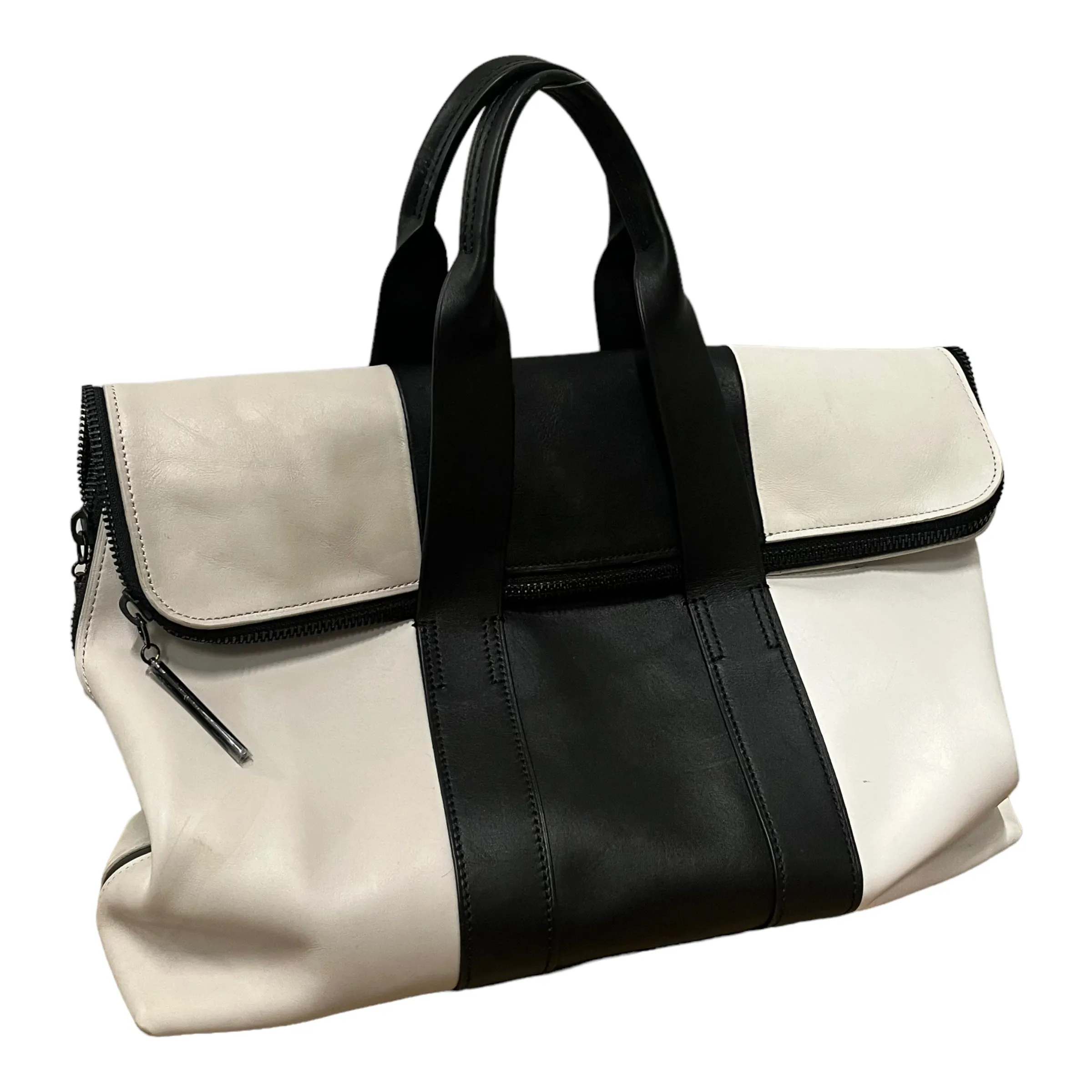 3.1 phillip lim/Tote Bag/Leather/WHT/