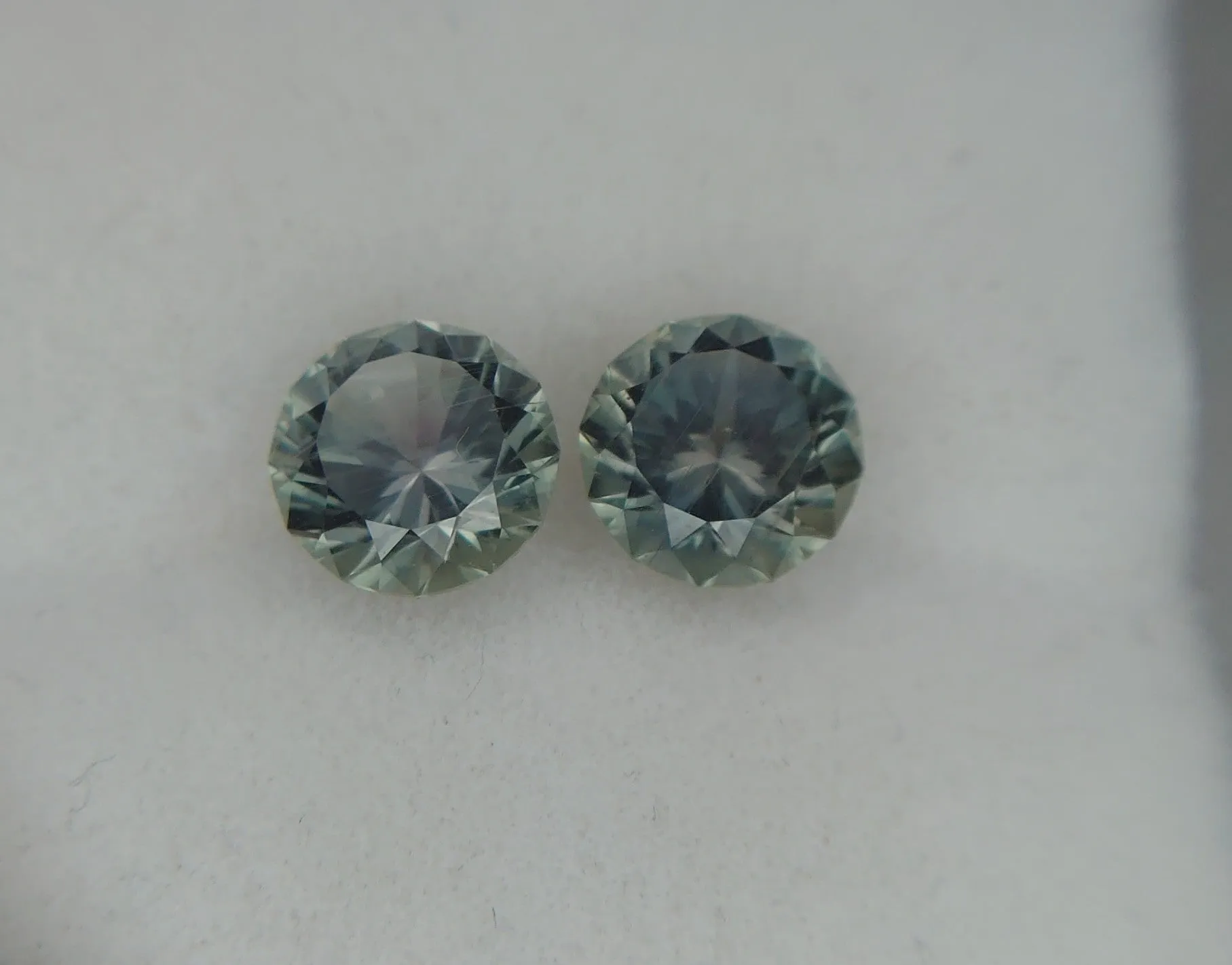 3.1tctw MATCHING PAIR OF COLOR CHANGE MONTANA SAPPHIRES