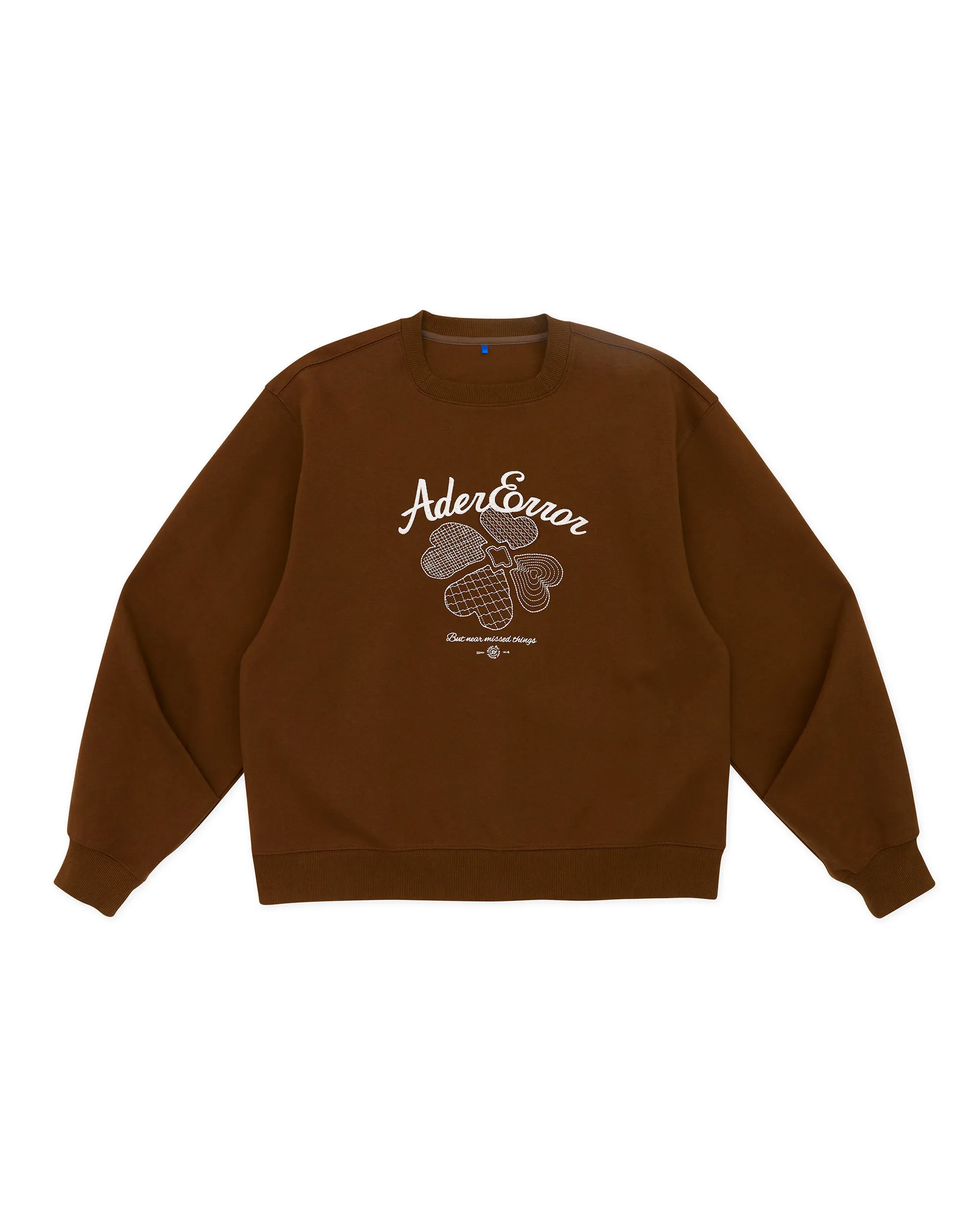 ADERERROR  |Unisex Street Style Long Sleeves Logo Sweatshirts