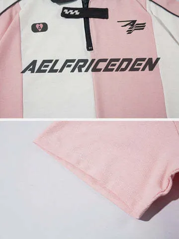 Aelfric Eden  |Unisex Street Style Oversized Polos