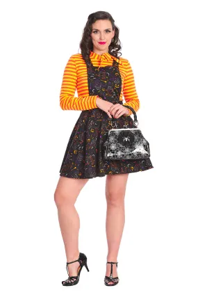 ALL HALLOWS CAT  PINAFORE DRESS