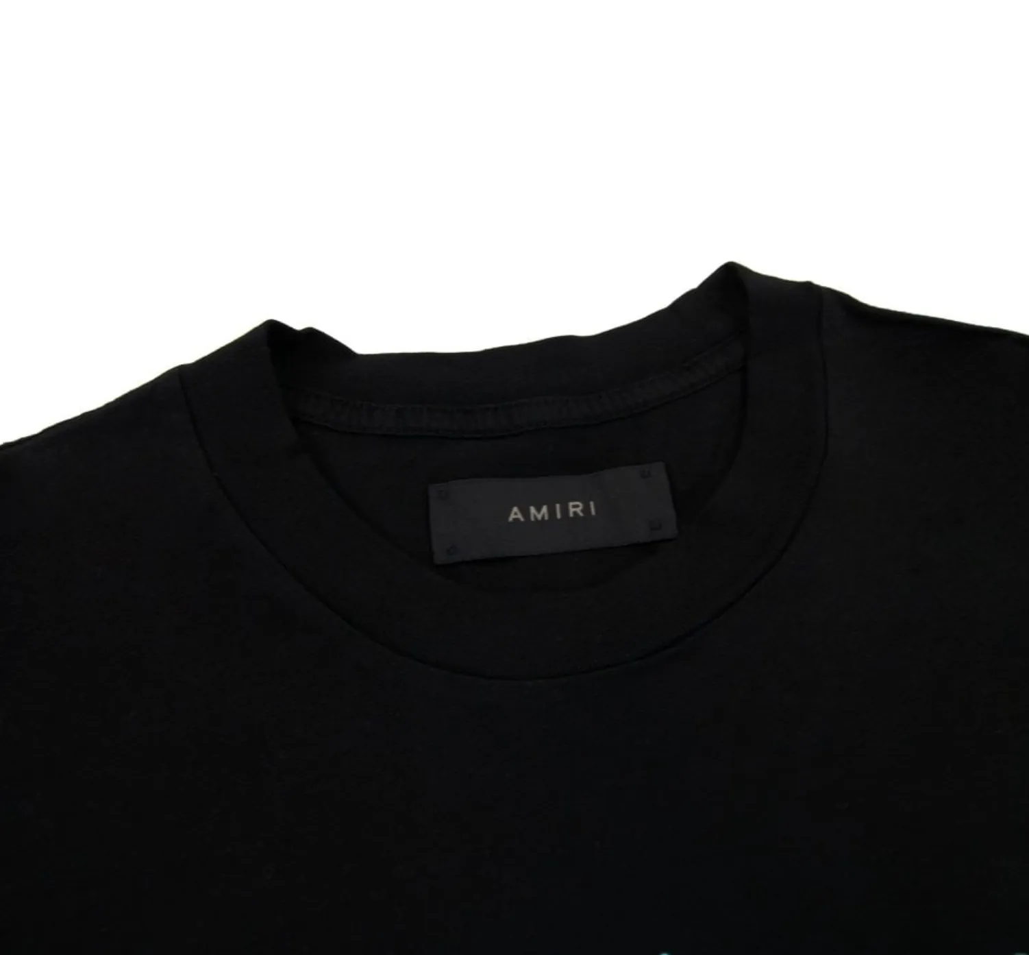 AMIRI  |Tropical Patterns Street Style Plain Cotton Logo T-Shirts