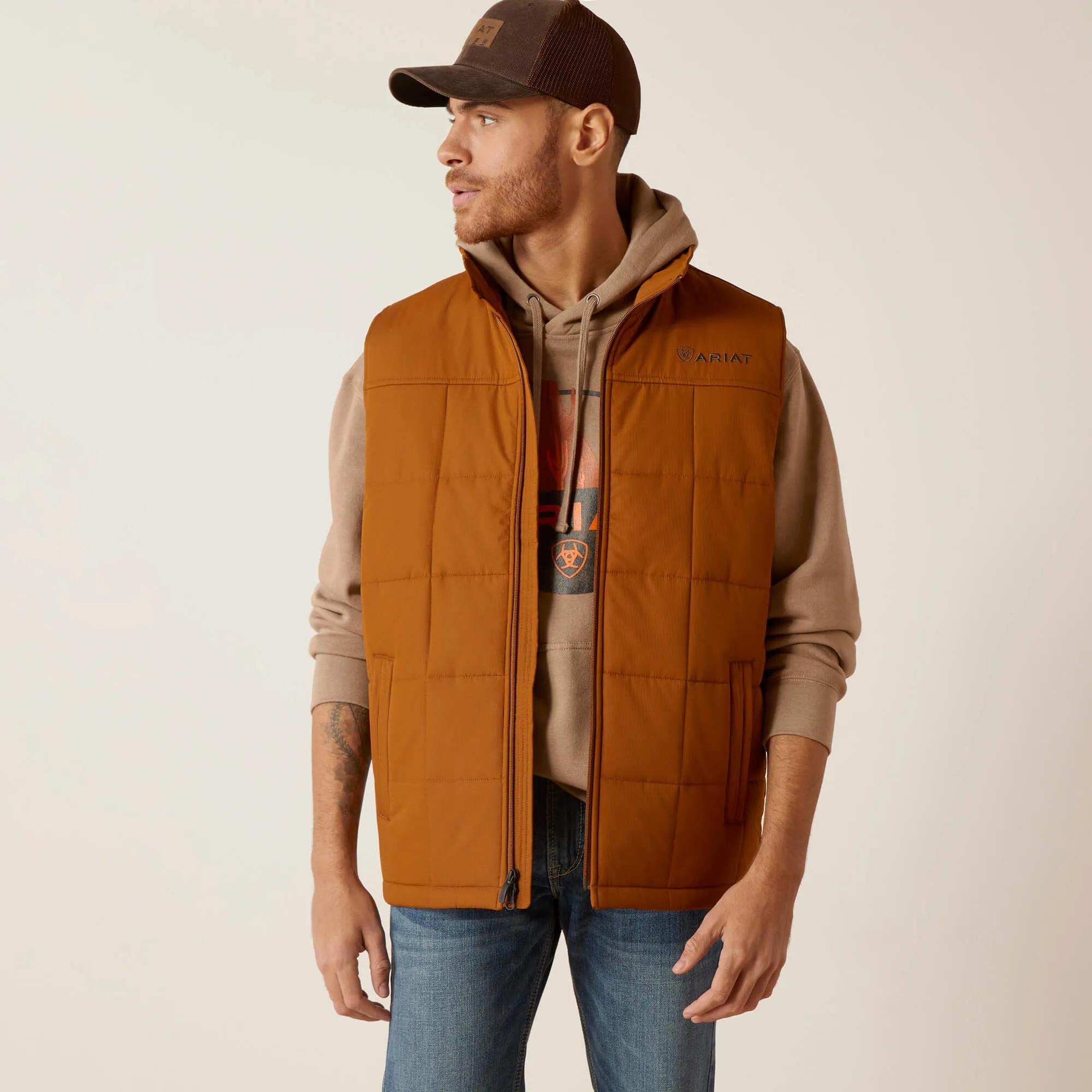 Ariat: Chestnut Crius Insulated Vest