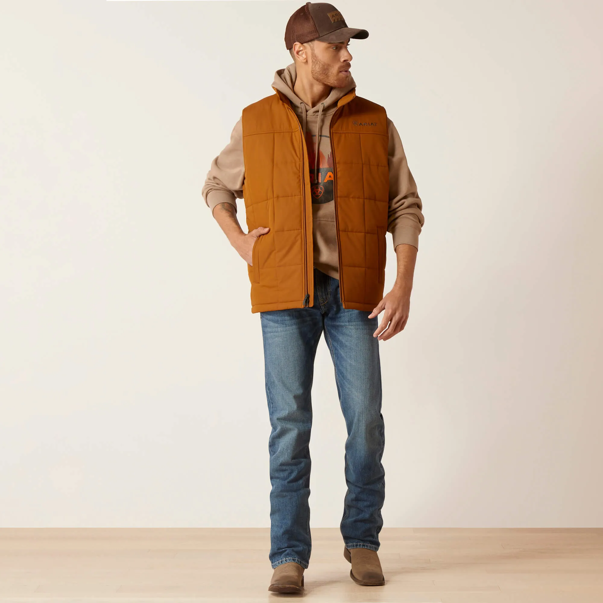 Ariat: Chestnut Crius Insulated Vest