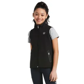 Ariat Girls New Team Black Softshell Vest