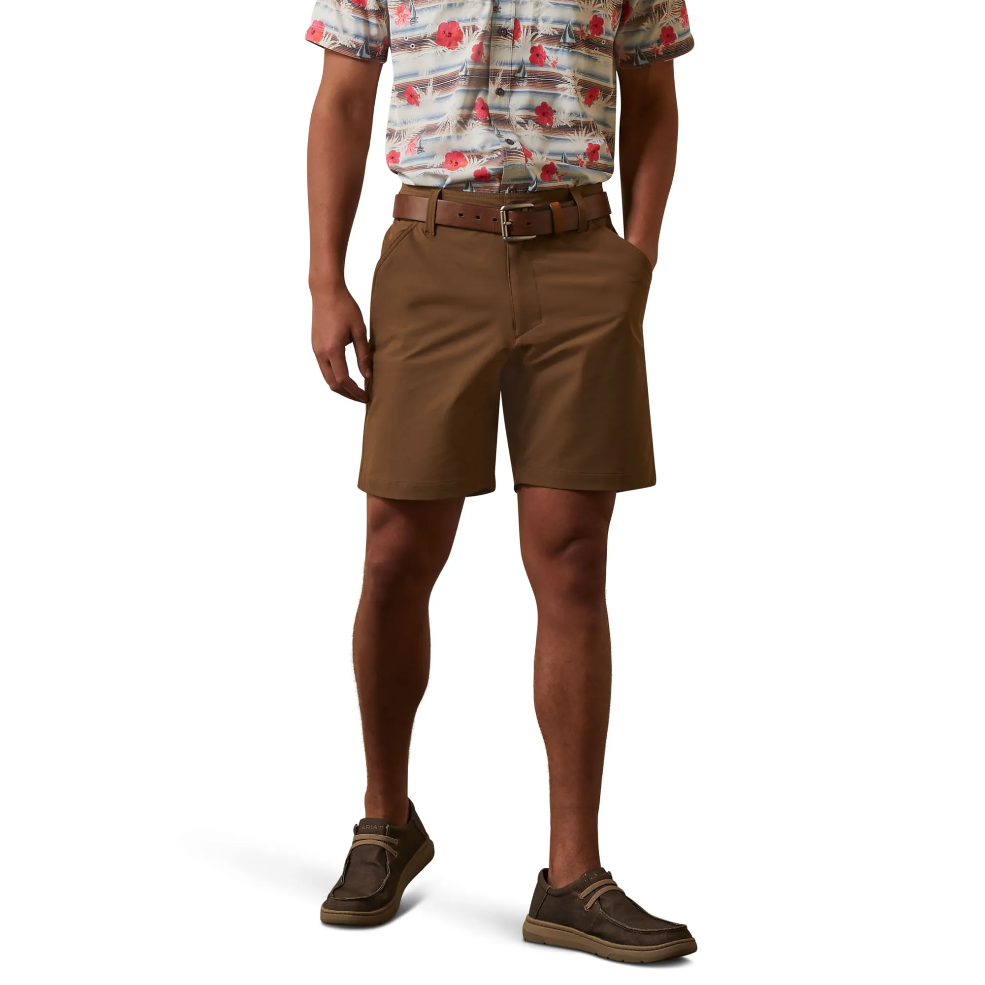 Ariat Mens Tan Tek Shorts