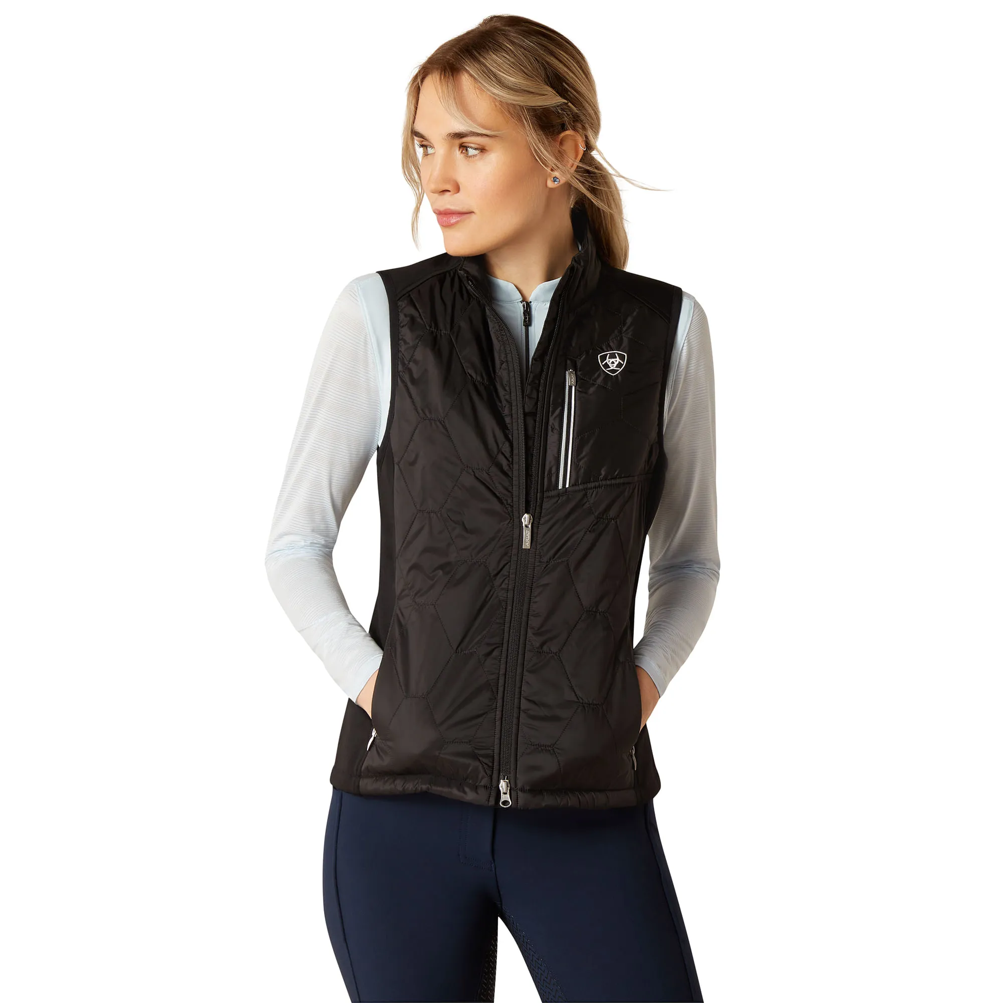 Ariat Womens Black Fusion Vest