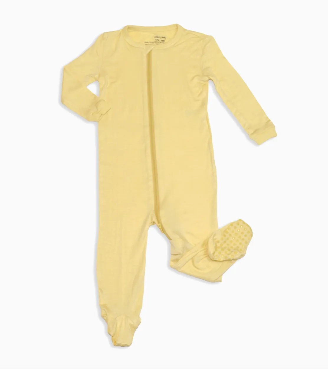 Bamboo Baby Zip-Up Footed Sleeper