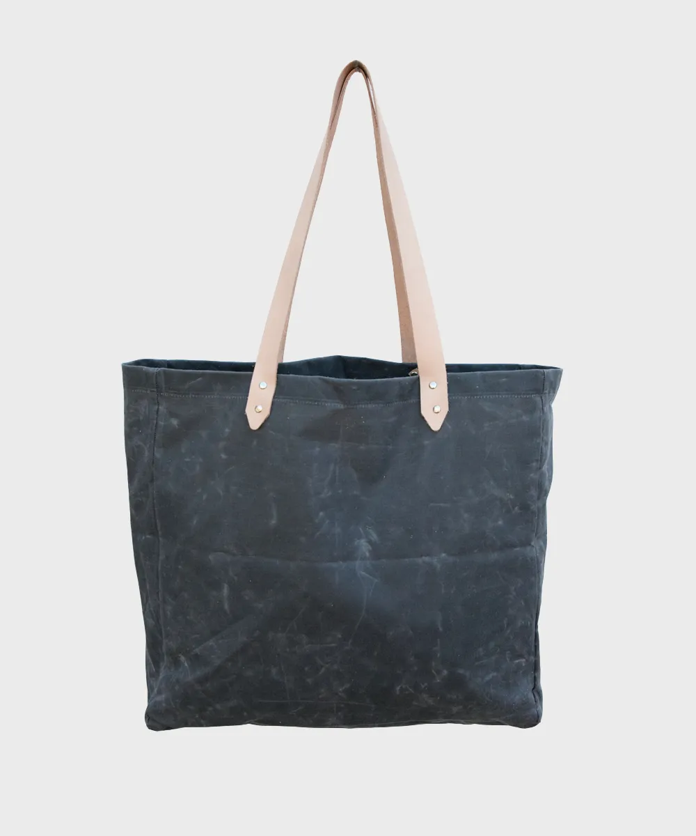 Beach Bag  |  Waxed Canvas