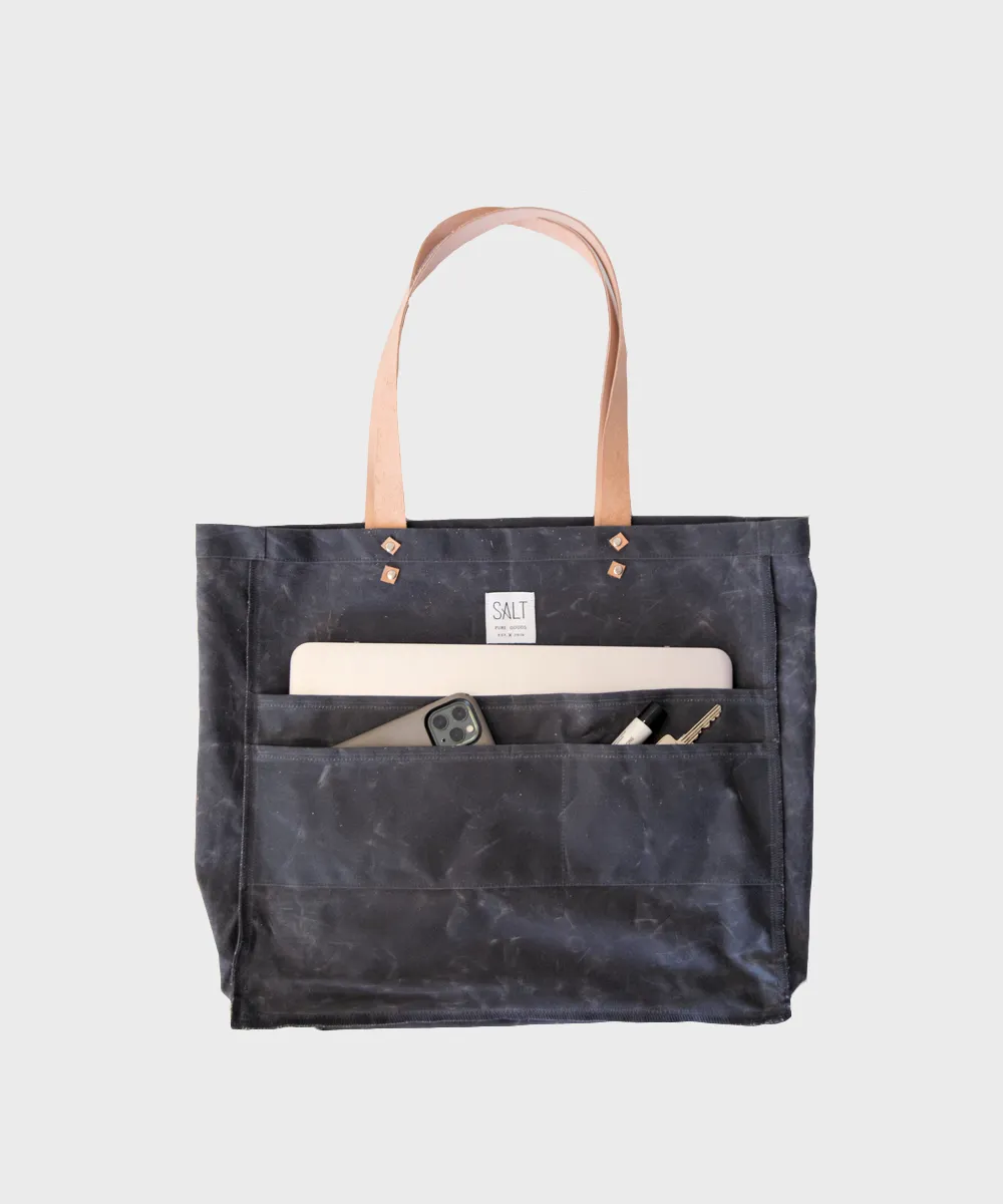 Beach Bag  |  Waxed Canvas