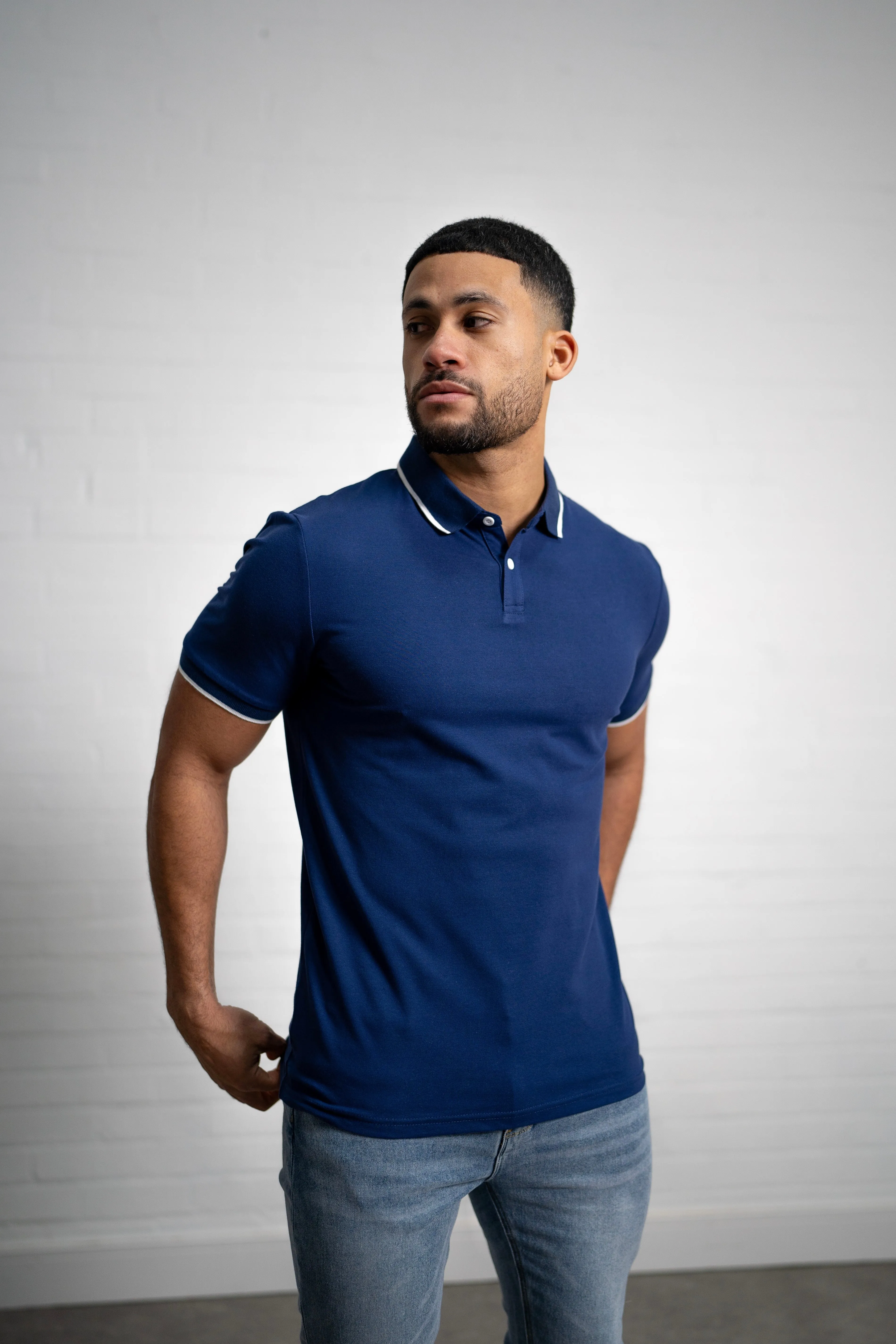 Capo SIMPLE Polo Shirt - Navy