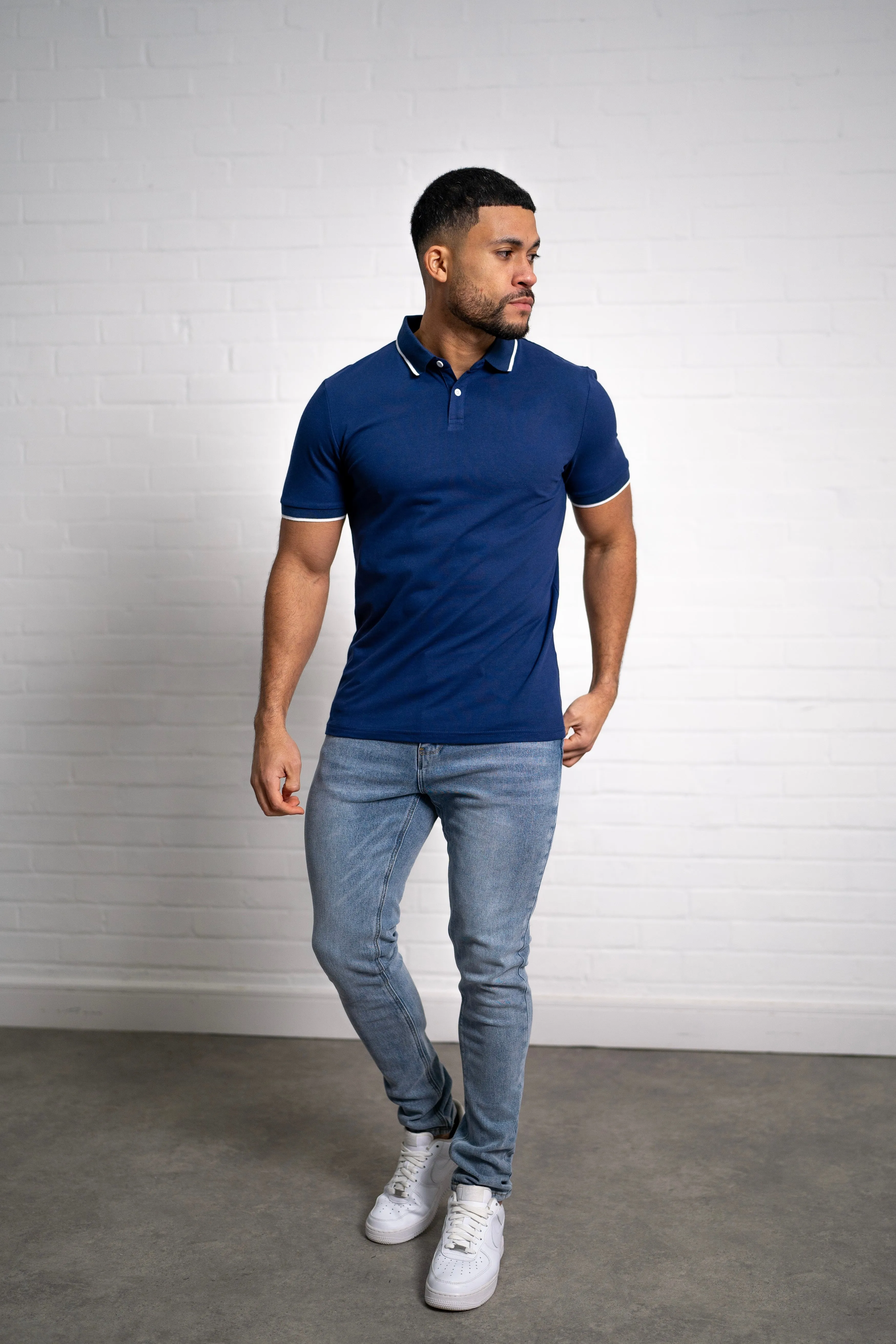 Capo SIMPLE Polo Shirt - Navy