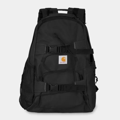 Carhartt WIP Kickflip Backpack, 100% Recycled Polyester Canvas, 11.25 oz, 45 x 29 x 19 cm / 17.7 x 11.4 x 7.5 inch, 24.8 liter, 