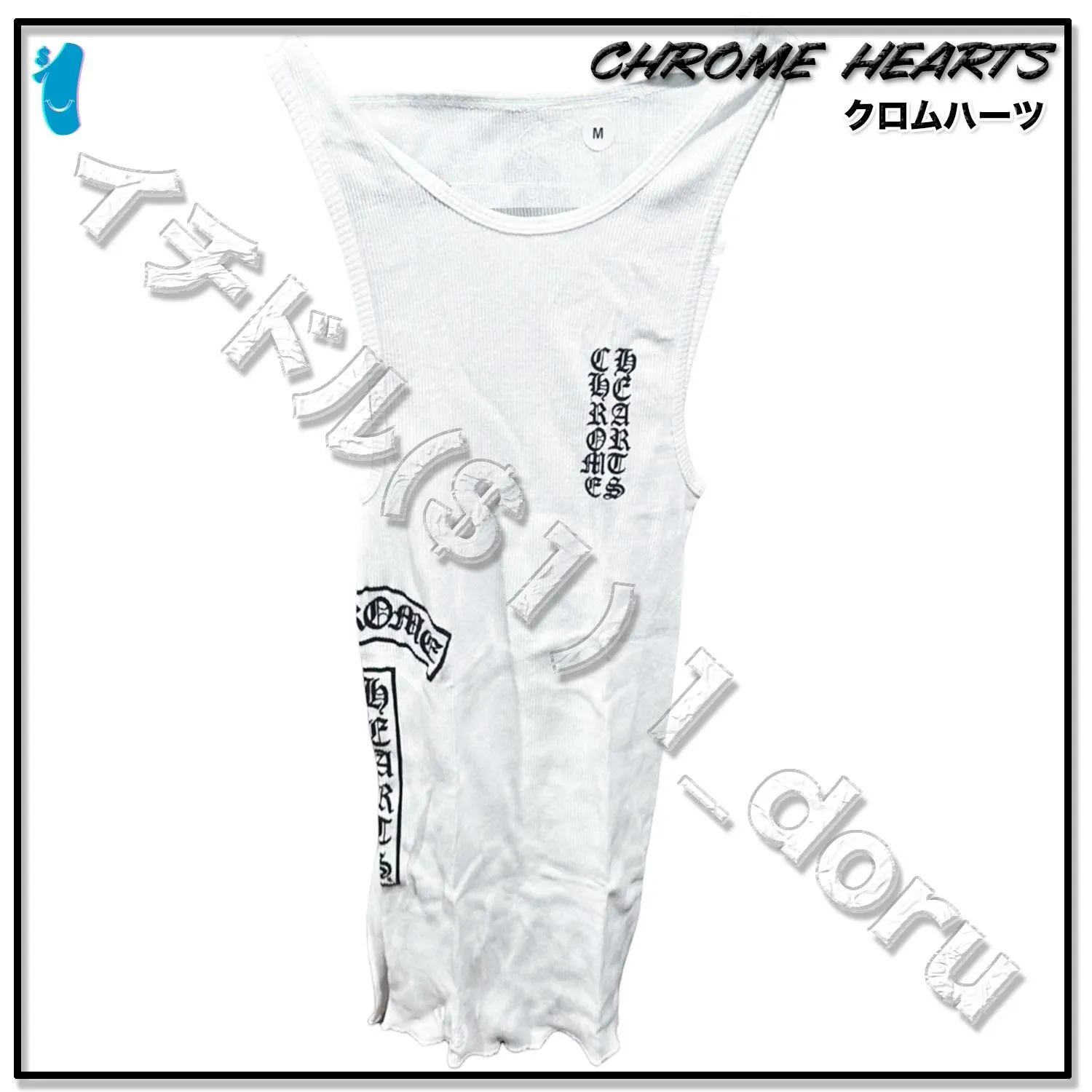 CHROME HEARTS  |Unisex Street Style Cotton Logo Tanks