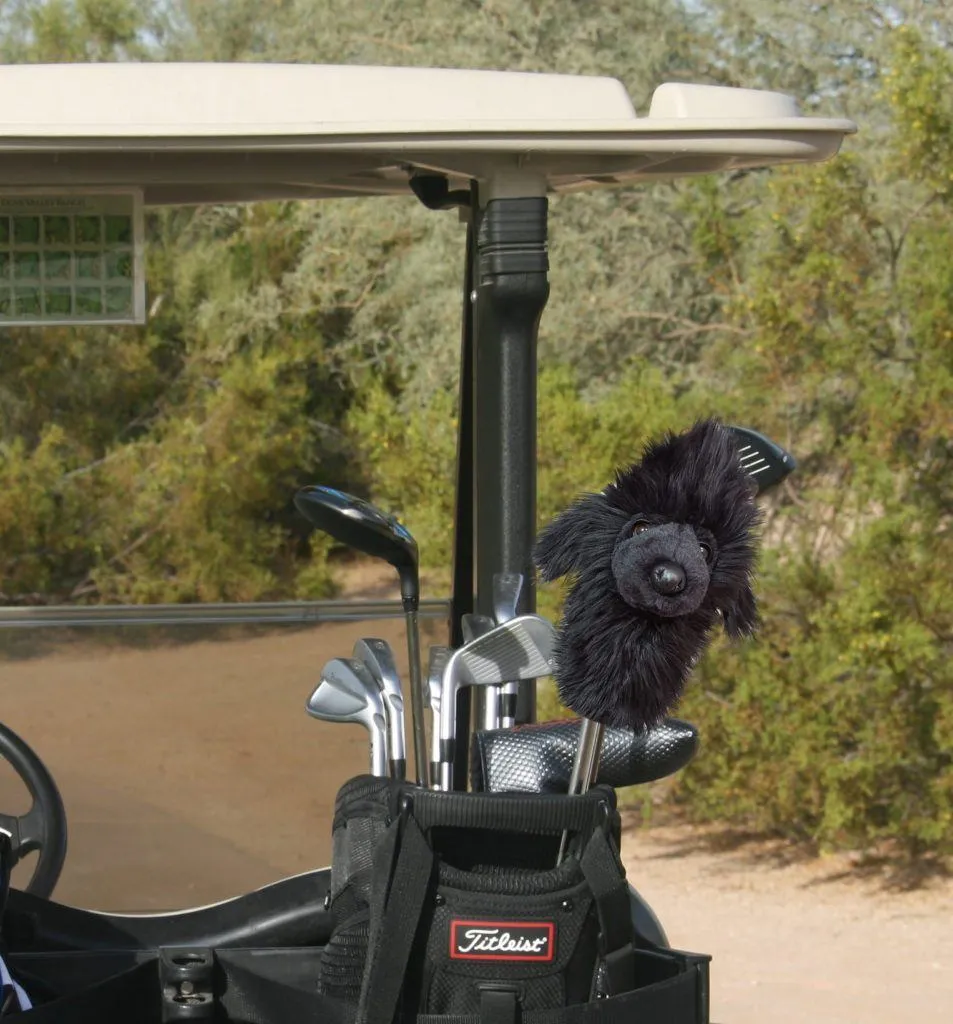 Daphne's Hybrid Headcover-BLACK POODLE