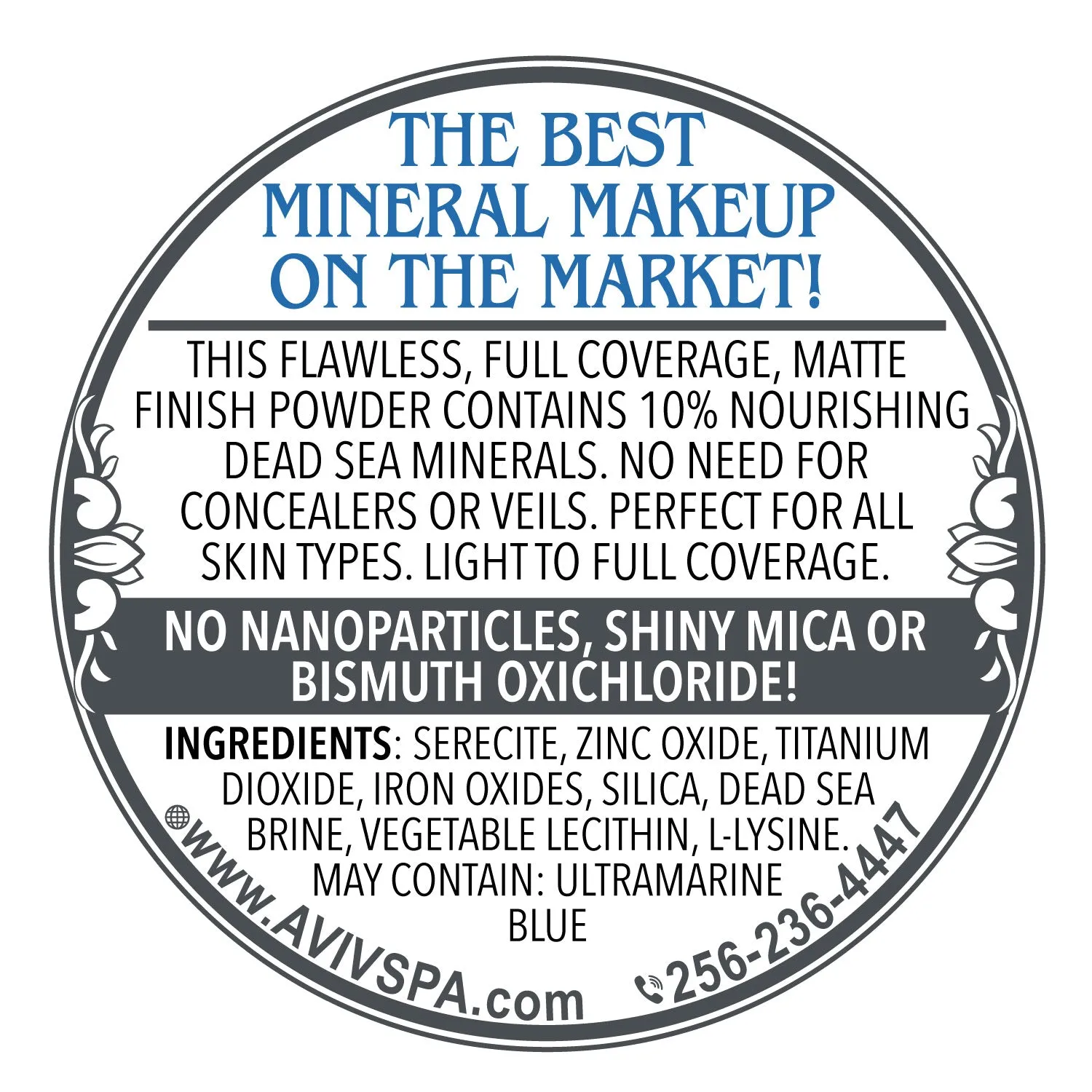 Dead Sea Mineral Makeup CAMEO