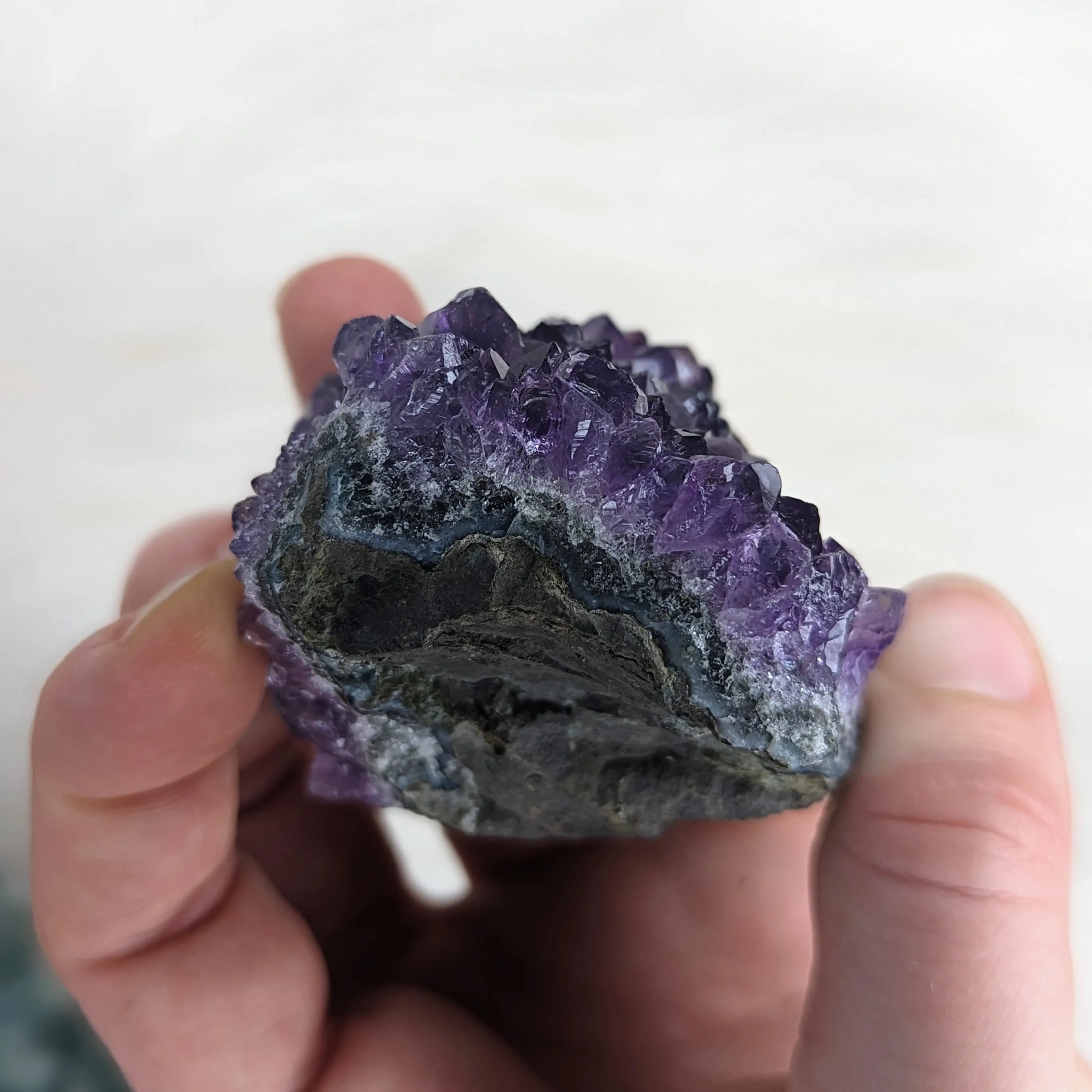 Deep Purple Amethyst Cluster ~ Activate Your Flow State