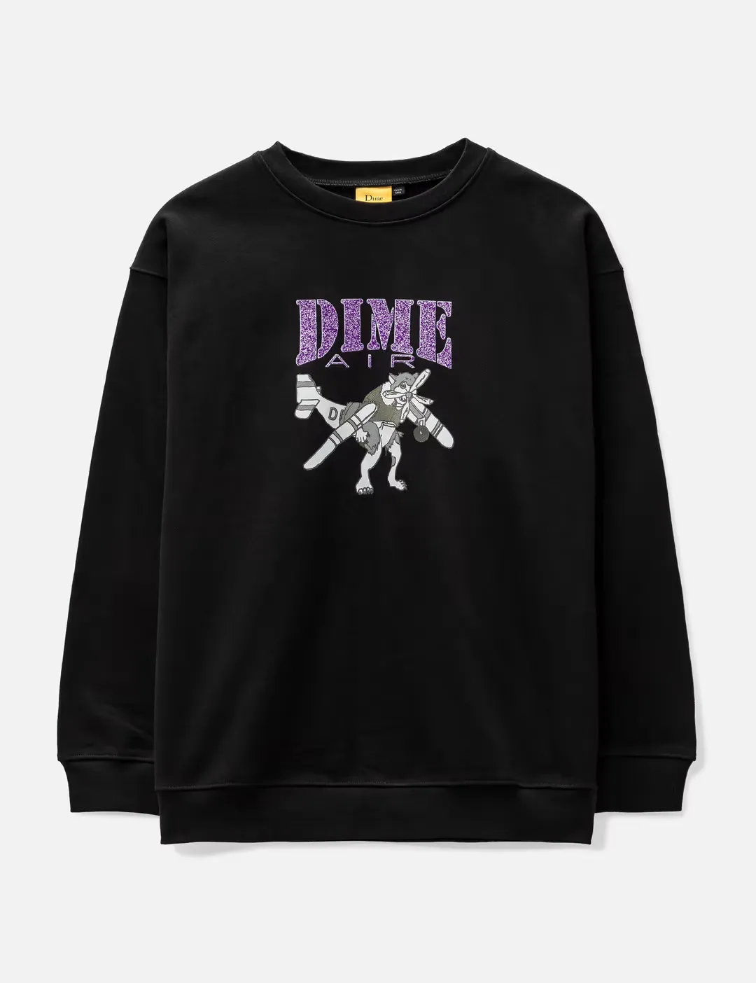 Dime  |Unisex Street Style Logo Skater Style Sweatshirts