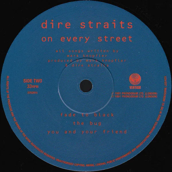 Dire Straits ~ On Every Street