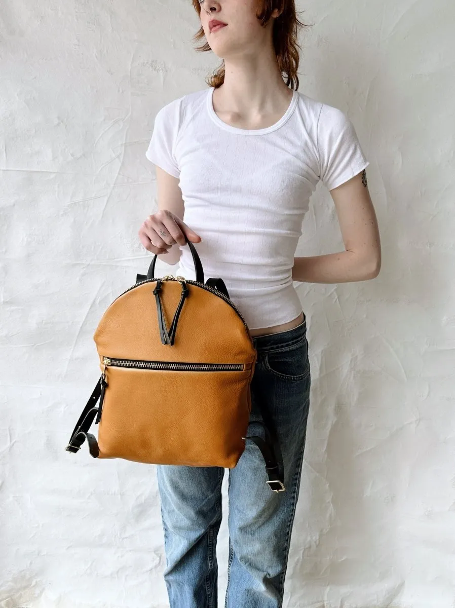 Eleven Thirty Anni Large Backpack (Straw with Front Zip) - Online Exclusive