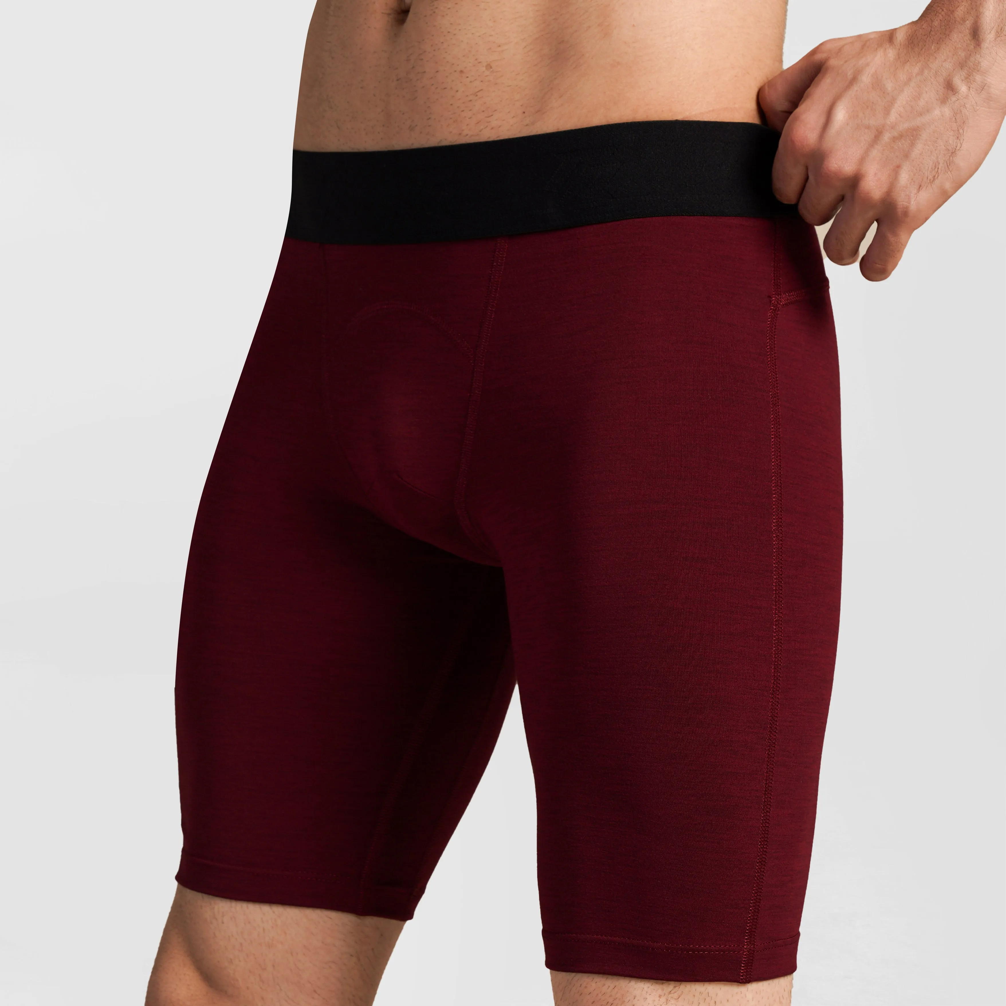 Elite Compression Shorts (Maroon)