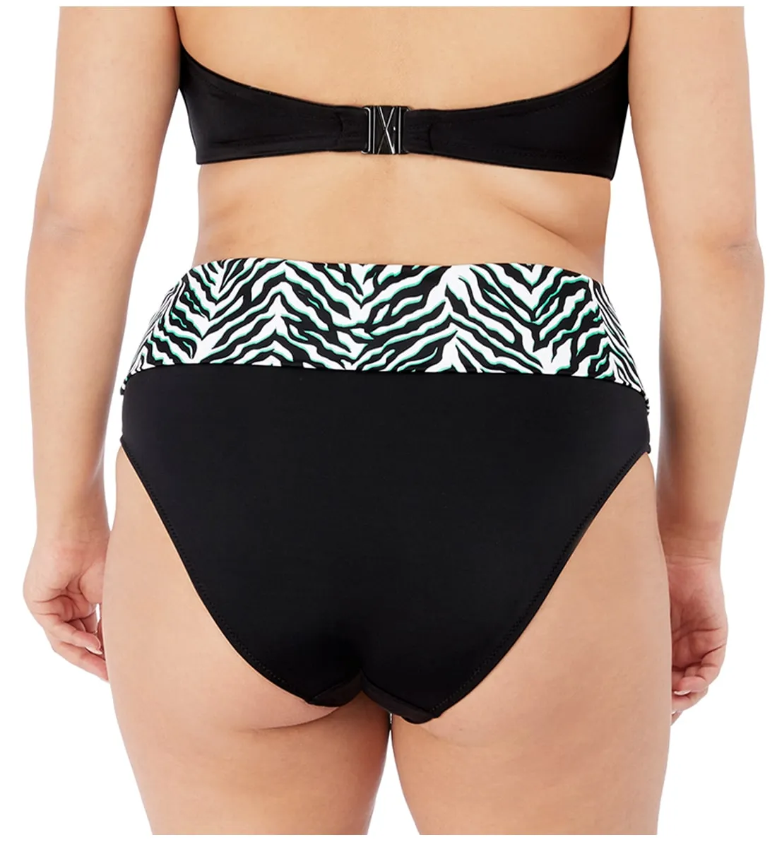 Elomi Zulu Rhythm Fold Swim Brief (ES7255) - Black