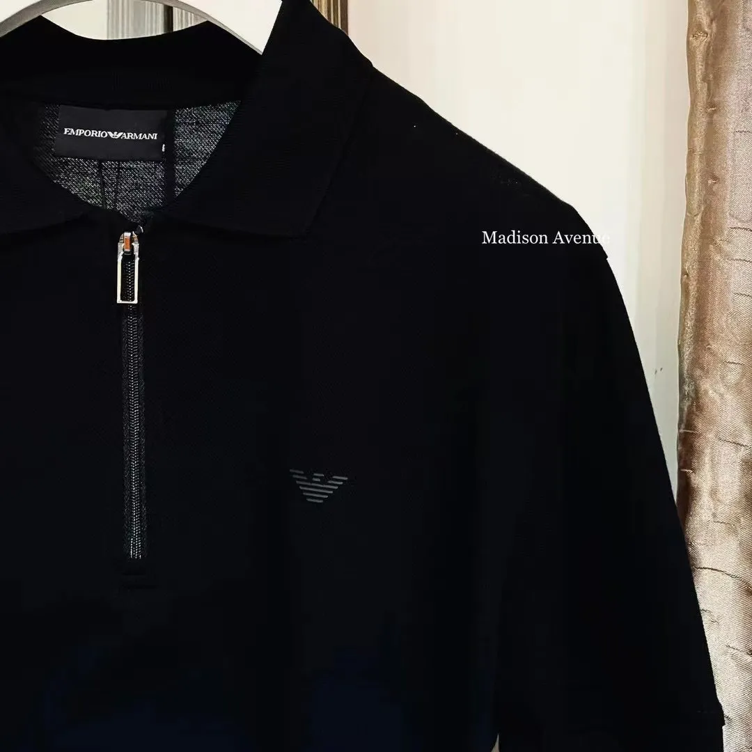 EMPORIO ARMANI  |Street Style Logo Polos