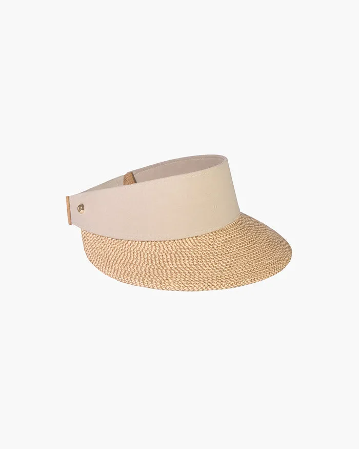 Eric Javitz Champ Visor in Peanut