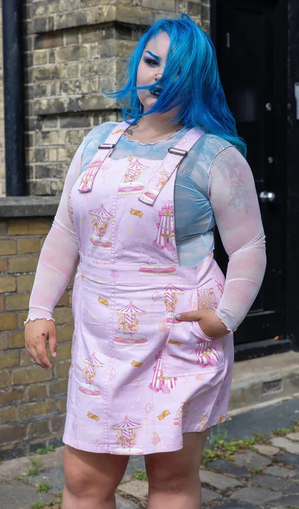 Fairground Pinafore Dress