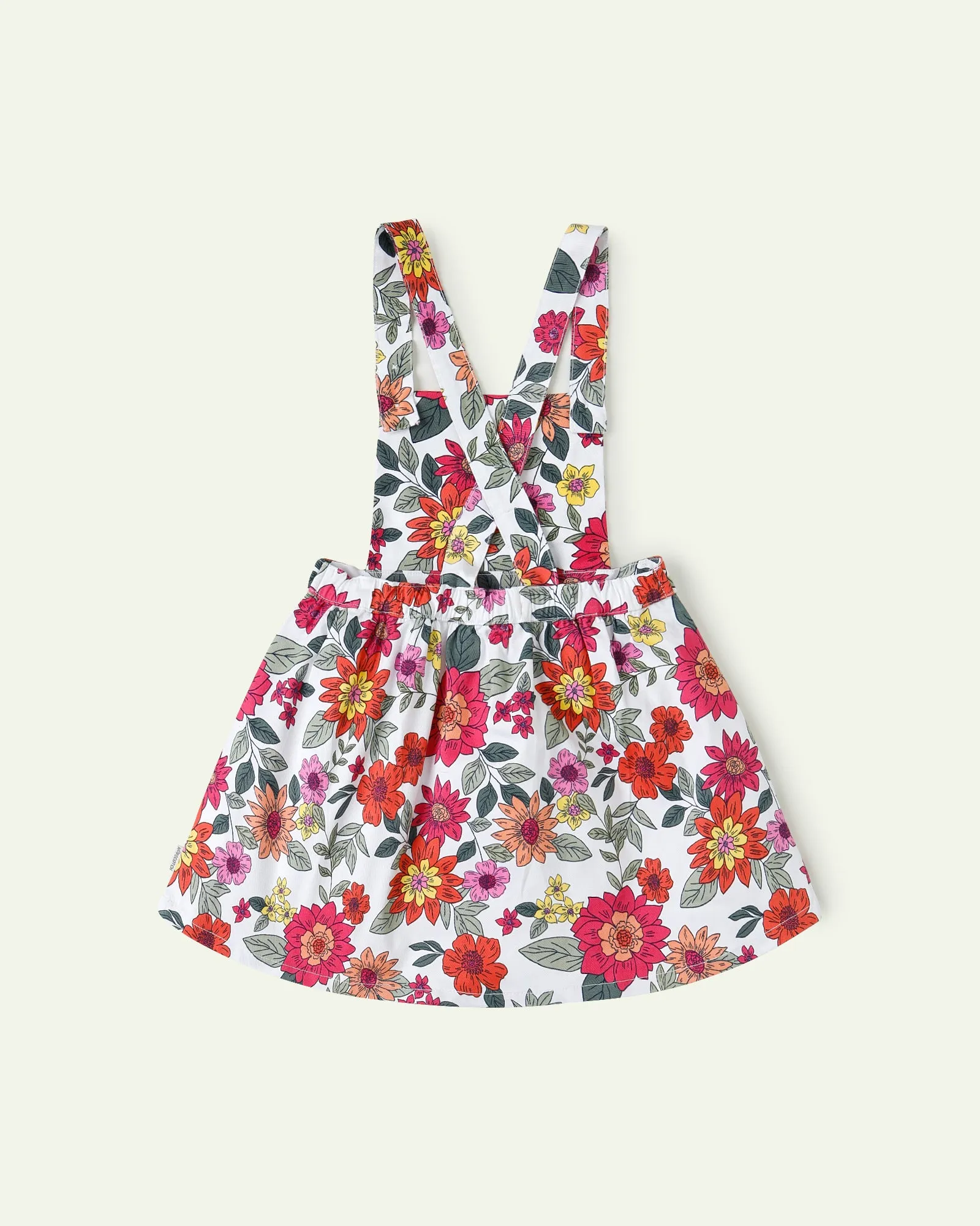 Floral Pinafore Dress