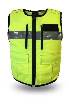 Fortis Yellow Zip Front with KR1 and SP1 Plates