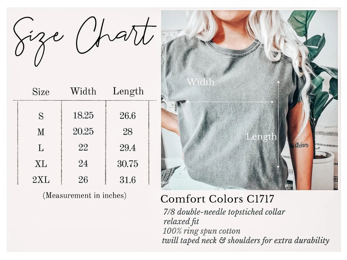 God's Masterpiece Comfort Color Wholesale Tee With Front & Back Designs - Fast Shipping