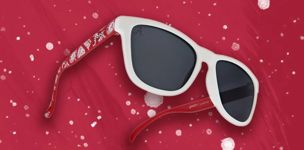 goodr OG Polarized Sunglasses Collegiate Collection - University of Alabama - Roll Tide Ray Blockers