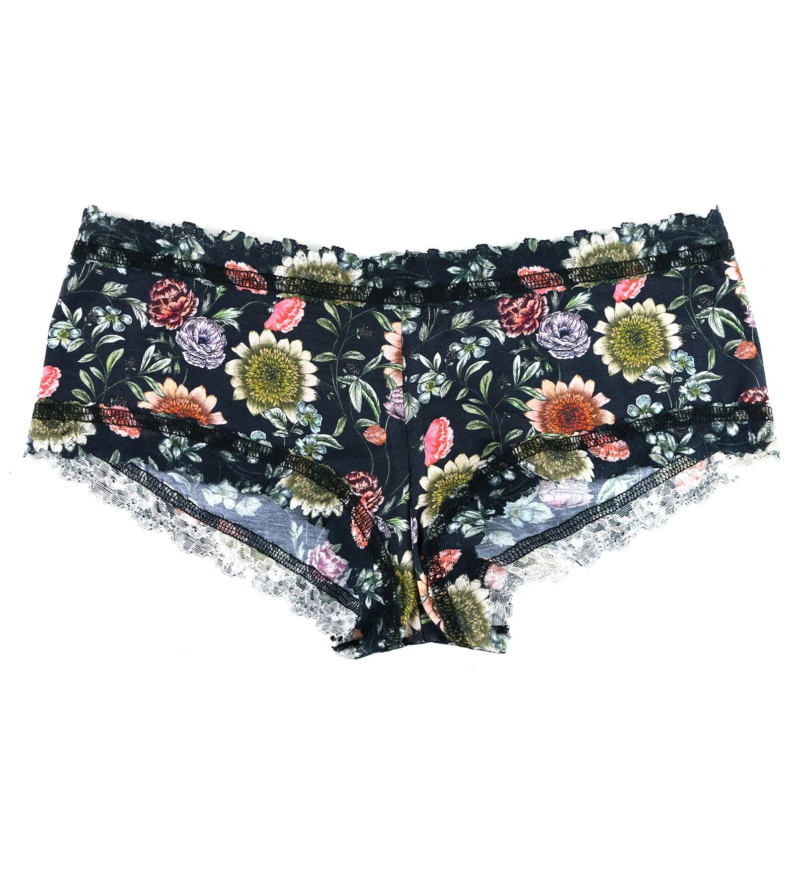 Hanky Panky Cotton Printed Boyshort (PR891281) - Hampton Court Gardens