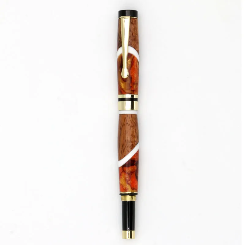 Hawaiian Koa and Resin Fountain Pen