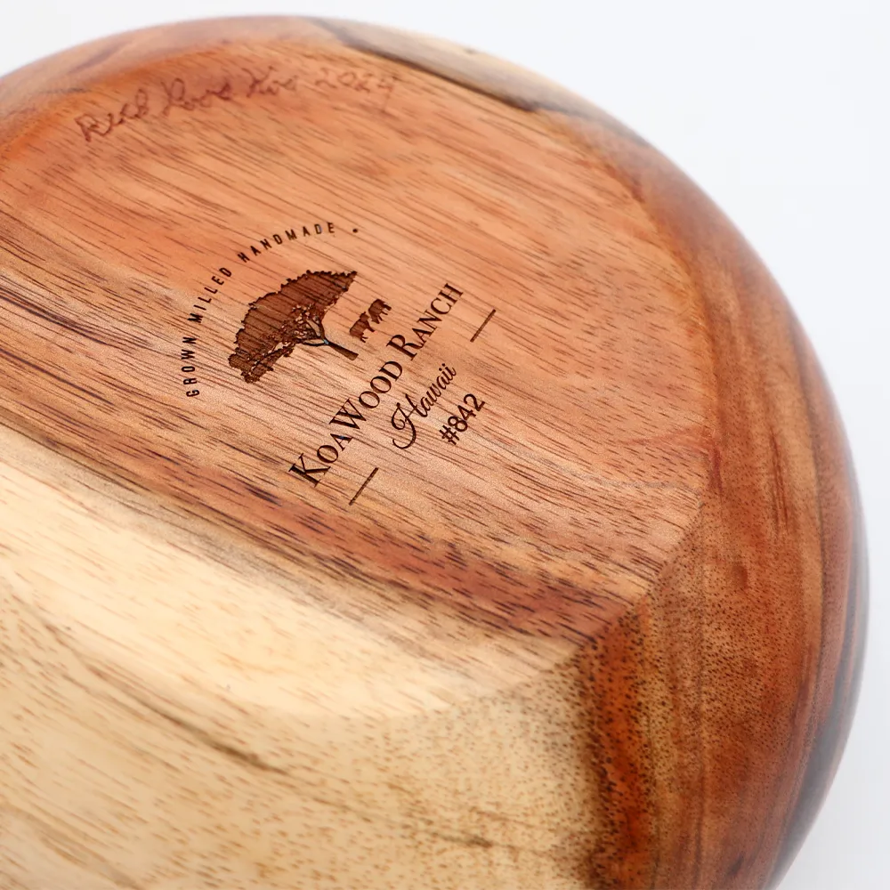 Hawaiian Koa Wood Bowl #842 - Medium