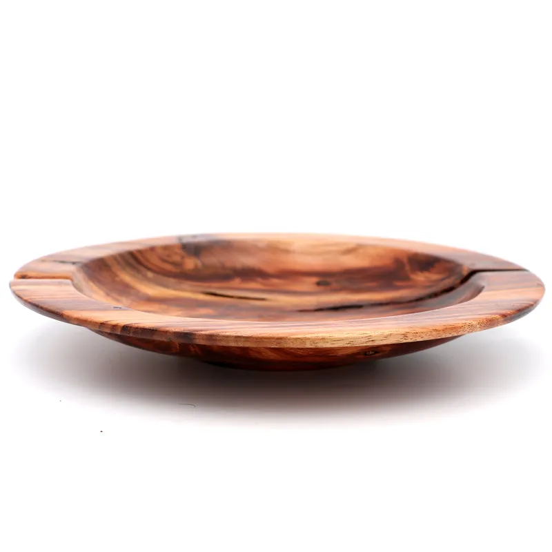 Hawaiian Koa Wood Plate #728 - Large