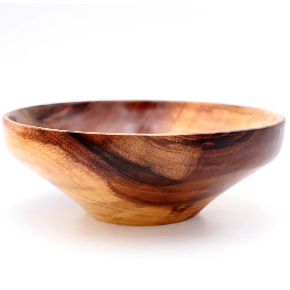 Hawaiian Koa Wood Plate  #836 - Large