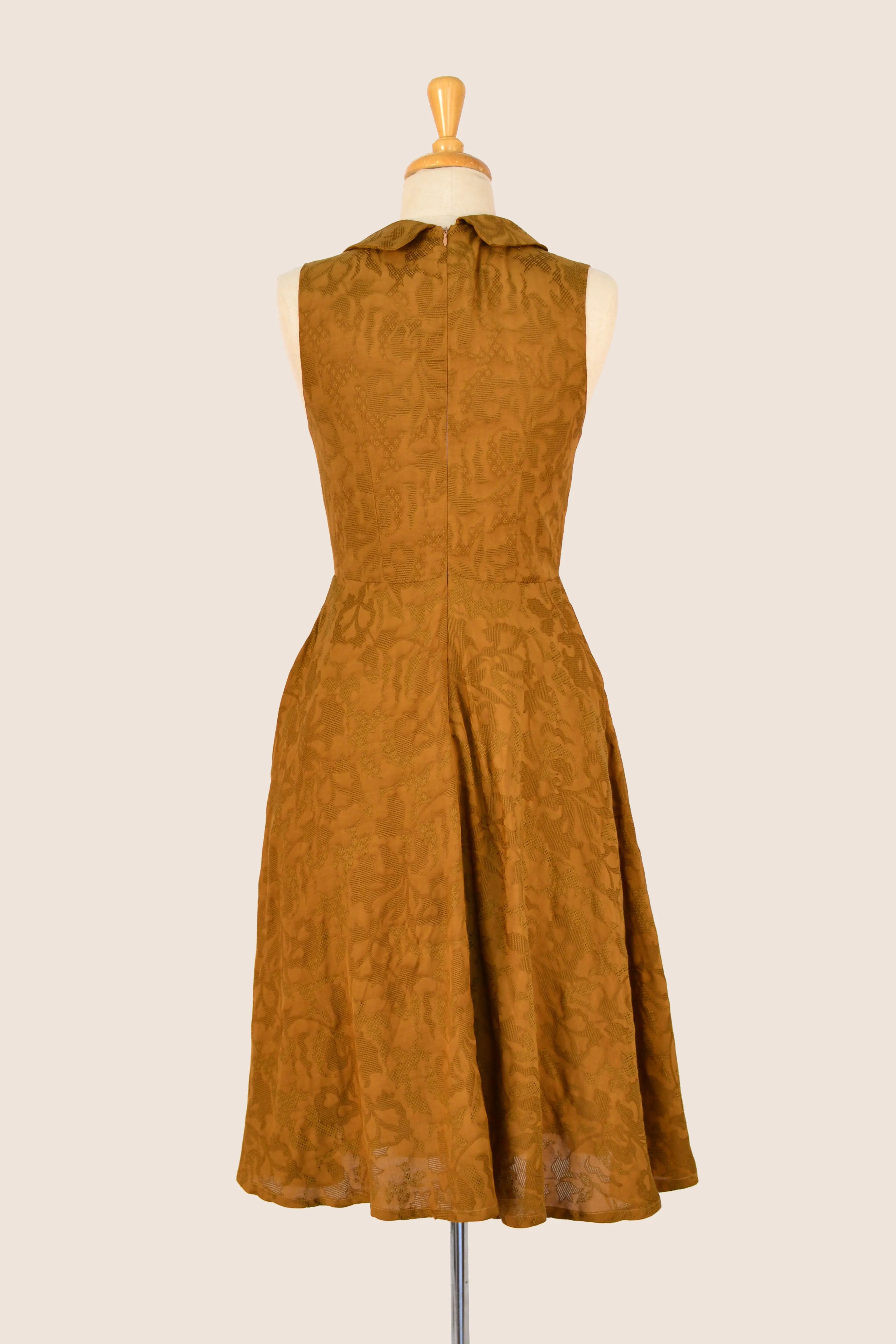 Hazel Copper Peterpan Dress