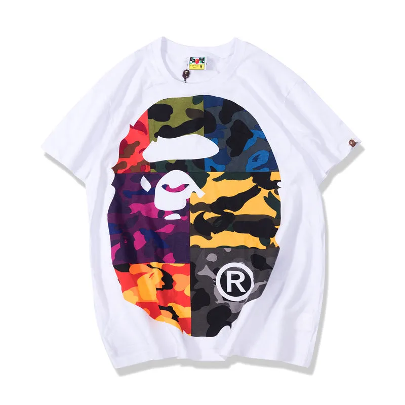 Hip-Hop Modern ABAPE Street Fashion T-Shirt