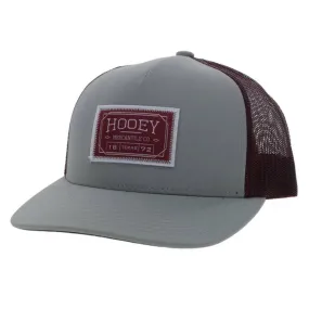 Hooey Youth Doc Grey & Maroon Cap