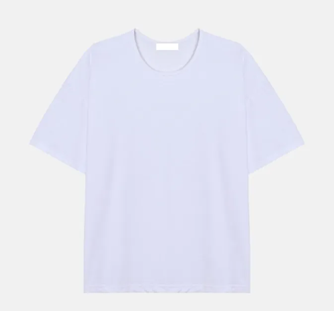 HUE  |Street Style Plain Cotton Short Sleeves T-Shirts