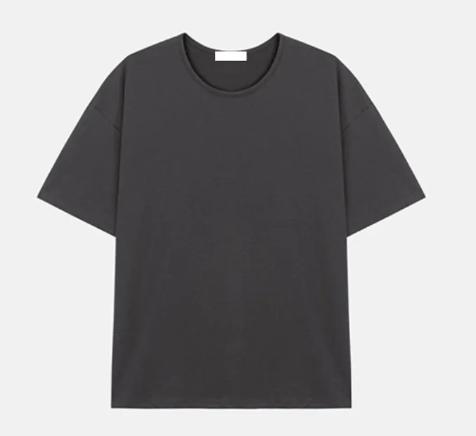 HUE  |Street Style Plain Cotton Short Sleeves T-Shirts