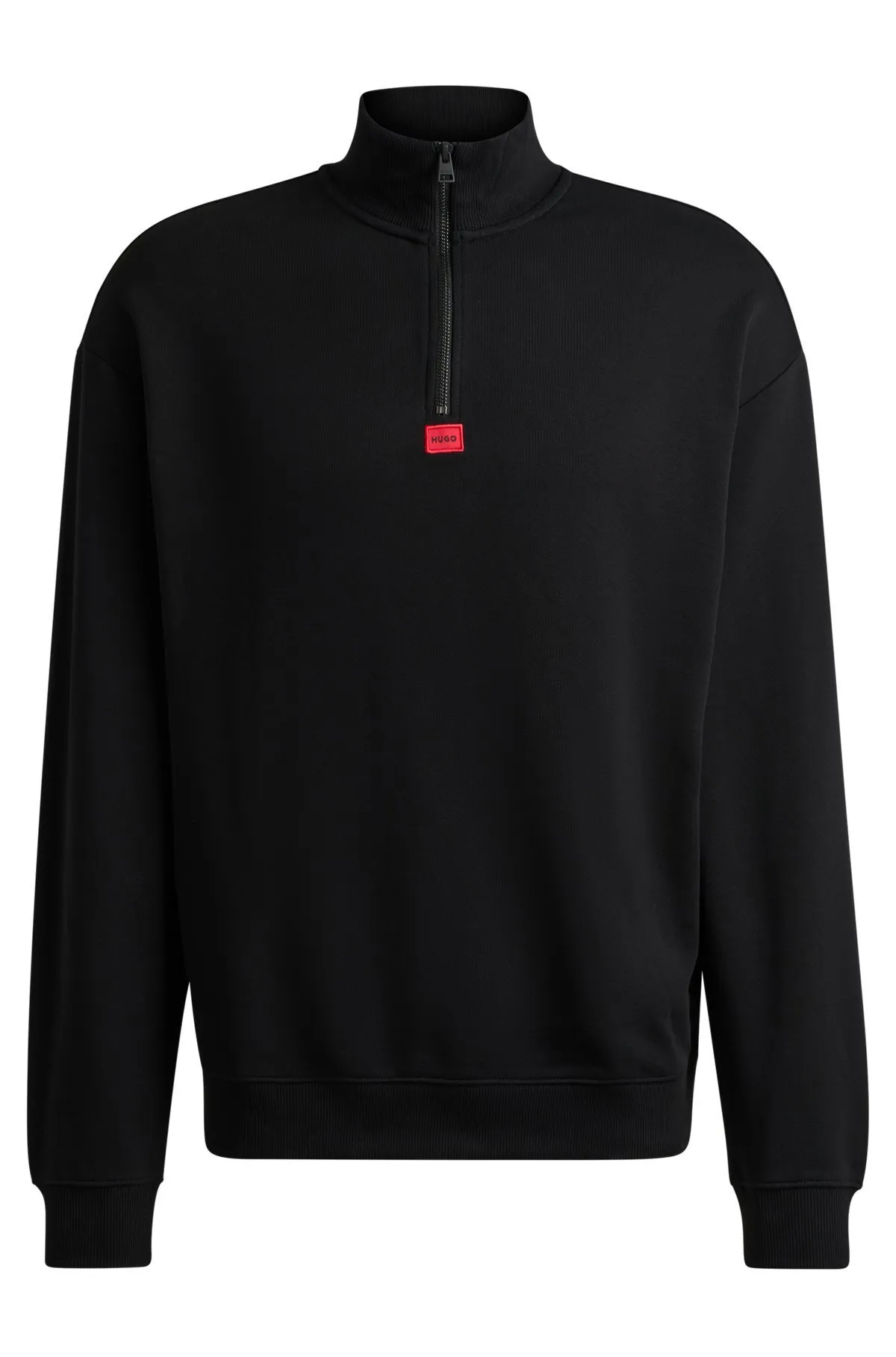 Hugo Boss  |Street Style Long Sleeves Plain Cotton Logo Sweatshirts