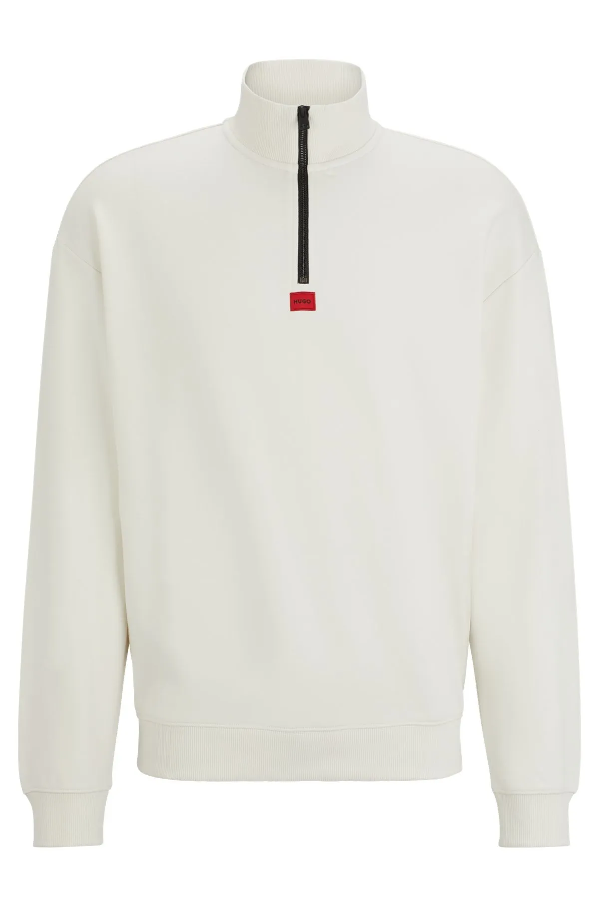 Hugo Boss  |Street Style Long Sleeves Plain Cotton Logo Sweatshirts