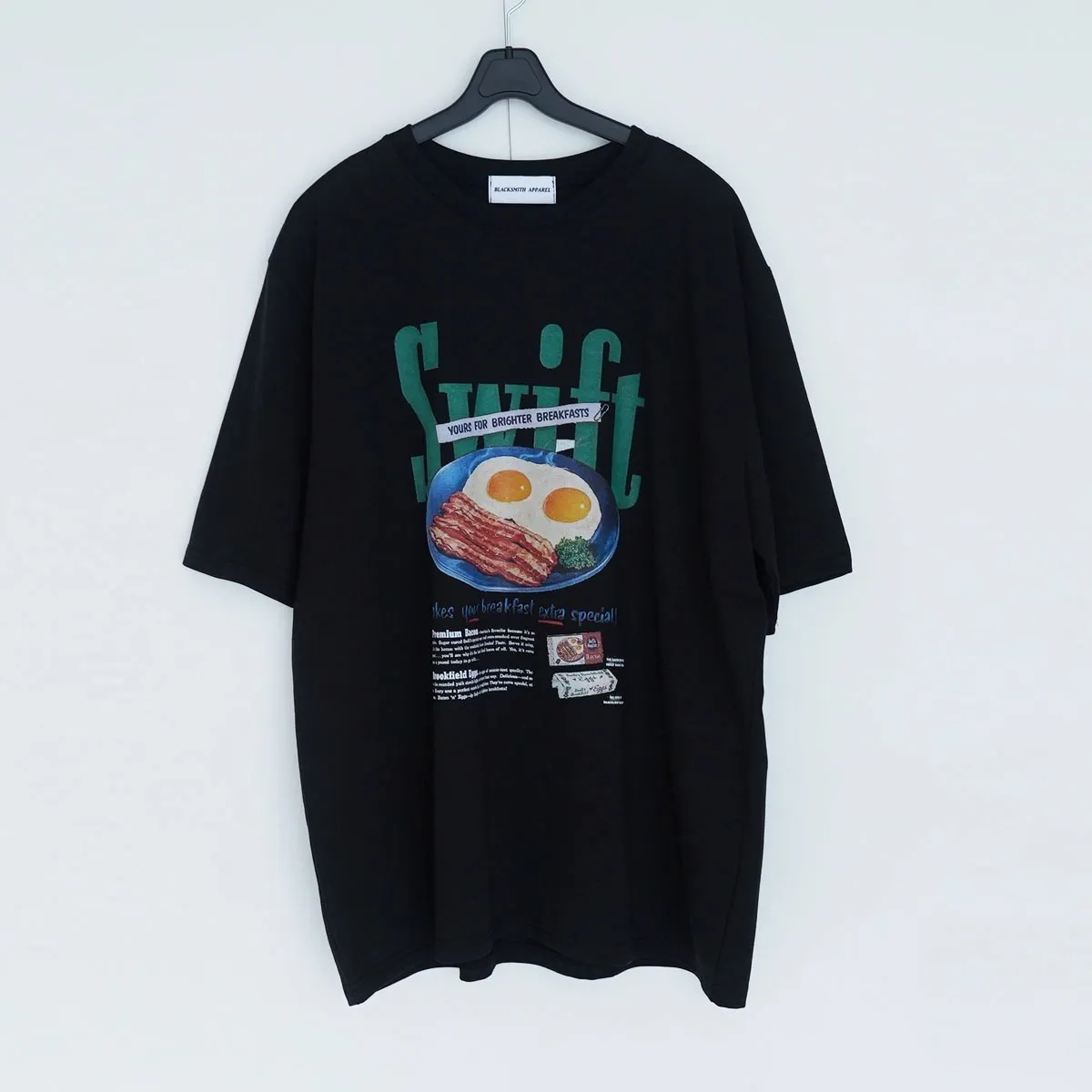 IONSEOUL  |Street Style U-Neck Cotton Logo T-Shirts