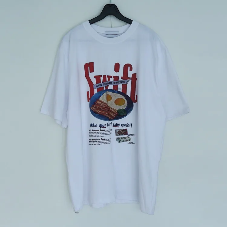 IONSEOUL  |Street Style U-Neck Cotton Logo T-Shirts